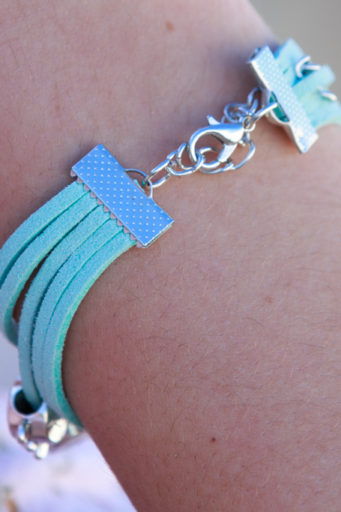 Turquoise Ocean Green Love Bracelet Anklet