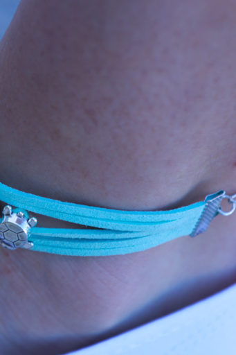 Turquoise Ocean Green Love Bracelet Anklet